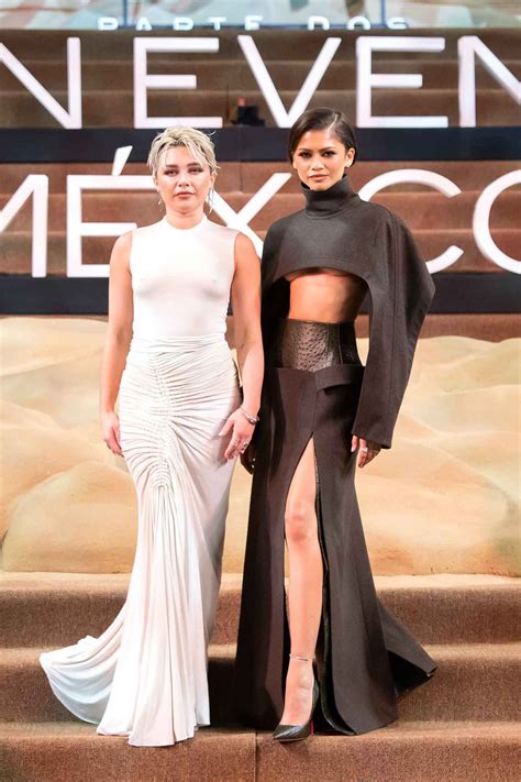 zendaya hot boobs|Zendaya and Florence Pugh Wear Boob